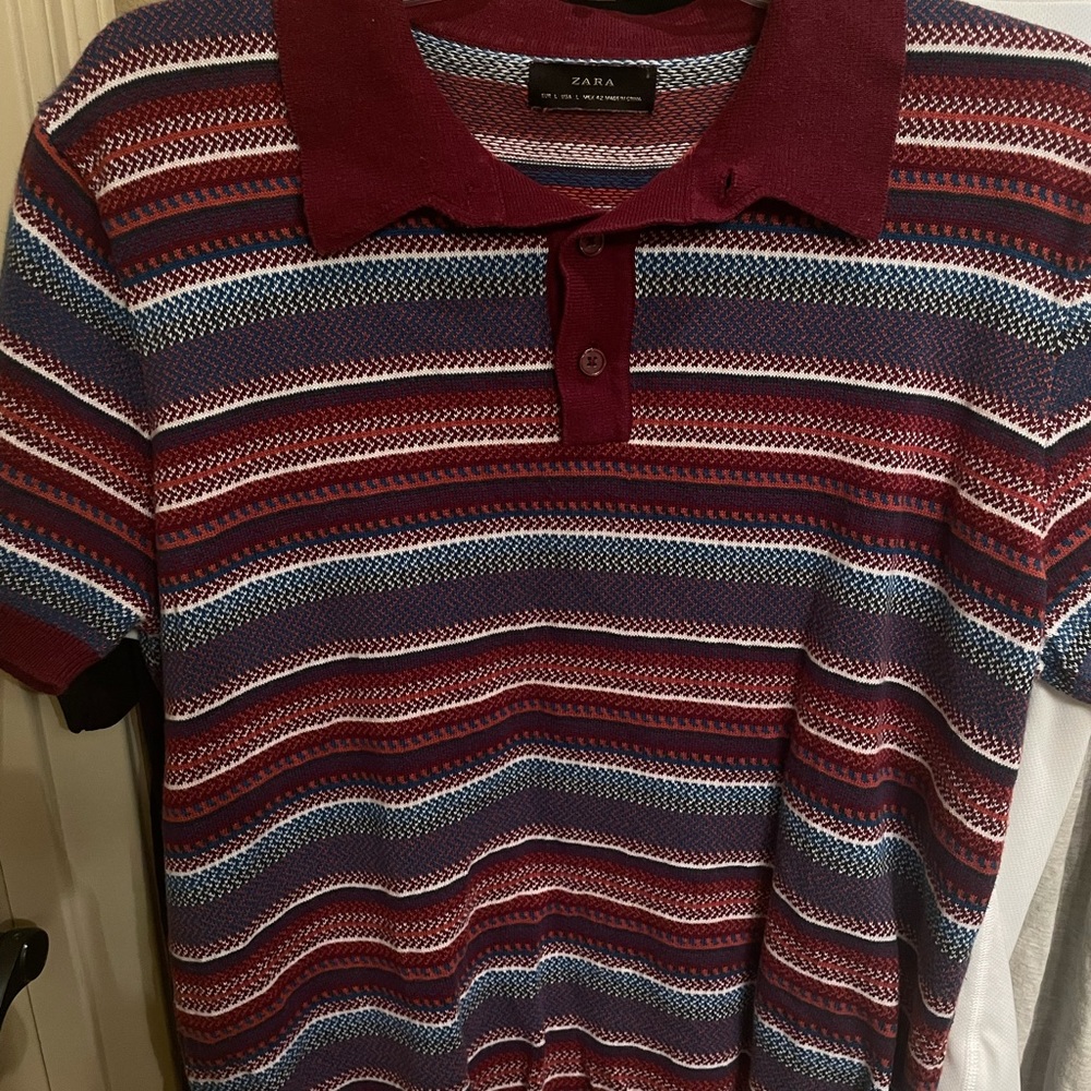 Zara cotton polo
